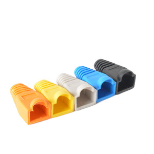 <b>Rj45</b> <b>Cable</b> Sleeve 6 7mm Network Wire Protector Cover For Ethernet Connector 1000 Pcs - Product Image 1