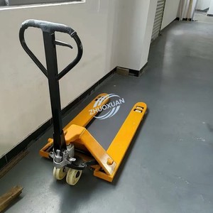 Carretilla Elevadora Manual Hidráulica Portátil de 80 mm, Capacidad de 2.5 Toneladas, Ruedas Sólidas de Nailon PU, Uso en Interiores y Exteriores en Terrenos Difíciles - Product Image 2