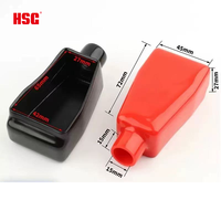 Capuchon de borne de batterie en PVC et protège-câble en plastique pour la protection de la batterie de véhicule