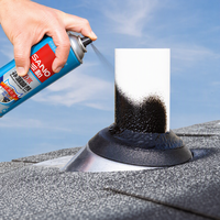SANVO Nano Spray de réparation d'étanchéité flexible en caoutchouc pour toitures, anti-fuites, aérosol imperméabilisant