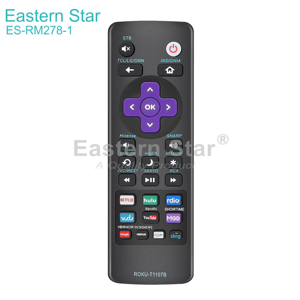 Télécommande de remplacement ES-RM278-1, nouvelle télécommande universelle en ABS pour les boîtiers de lecteurs multimédias Roku <span class=keywords><strong>TV</strong></span> T1107B - Product Image 3