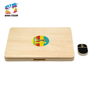 شكل الكمبيوتر سبورة خشبية خشبية الفن الحامل الاطفال الرسم مجلس للأطفال W12B212 - Product Image 2