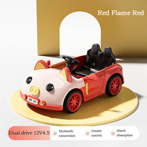 कारखाने की थोक बिक्री कीमत सुंदर चार पहिया बच्चों इलेक्ट्रिक कार/380w * 2 मोटर/रिमोट कंट्रोल टॉय - Product Image 3