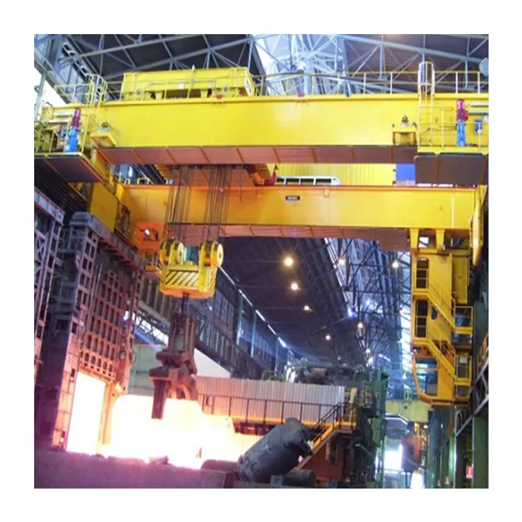 Factory price low noise double girder foundry overhead crane 20 ton