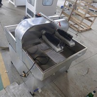 Machine à laver les bouteilles en verre écologique avec brosse pour réutiliser les bouteilles de soda