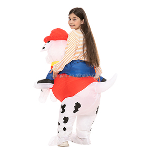 Promotion Cheap Theme Event Party Props High Quality Plastic Kids <strong>Inflatable</strong> Mascot <strong>Costumes</strong> Cartoon Dog <strong>Riding</strong> Cosplay <strong>Costumes</strong> - Product Image 6