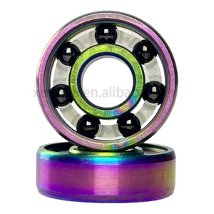 Đa-Màu Titan Lớp Phủ Hợp Kim Không Thấm Nước 608 ABEC-9 Gốm Bóng Vòng Bi Ván Trượt Gốm Con Lăn Trượt Băng Vòng Bi - Product Image 1