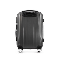 Valise trolley unisexe ABS+PC20 à roulettes silencieuses, grande capacité, moderne, à roulettes pivotantes, pour voyages d'affaires, utilisation en extérieur, cadeau