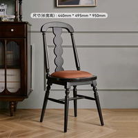 Chaises de salle à manger modernes en bois de frêne massif, design nordique, pour la maison, les hôtels, les restaurants, les cafés