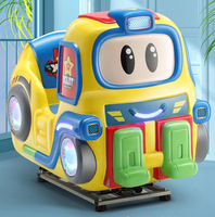 Pièce de monnaie en fibre de verre renforcée en plastique jouet voiture MP5 projet équipe lieu jeu vidéo balançoire Machine jeu Machine Kiddie Ride
