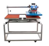 Presse à chaud pneumatique automatique à double station 16x24 pouces/40x60 cm pour T-shirts