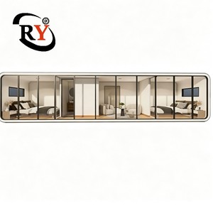 Cabane Apple à assemblage rapide, minimaliste et résistante aux intempéries, pour quai de yacht côtier, <span class=keywords><strong>manoir</strong></span> de vacances VIP haut de gamme - Product Image 4