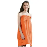 Phụ Nữ Wearable Khăn Tắm Sợi Nhỏ Bọc Ngực Thấm Người Lớn Siêu Mềm Thoải Mái Nữ Đầy Màu Sắc Microfiber Bath Dress