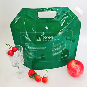 Bolsa de aluminio de 4.5L para envasado de alimentos, duradera, a prueba de fugas, con boquilla y asa, para jugo, bebidas y gelatina. - Product Image 5