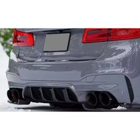 Diffuseur de pare-chocs arrière en carbone sec style MP, protection CM-F90-007-2, installation facile pour BMW F90 M5 Competition CS