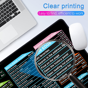 Tapis de souris et de clavier XXL personnalisé avec logo, écologique, imperméable, antidérapant, pour l'apprentissage de la programmation et des logiciels informatiques, en stock - Product Image 3