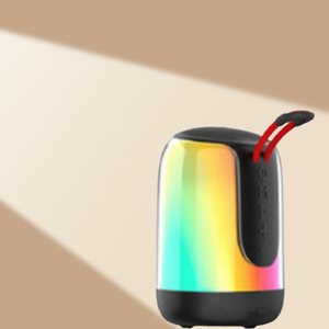 Altavoz Bluetooth inalámbrico estéreo de graves en auge para interiores con luz de pantalla completa colorida portátil superventas - Product Image 4