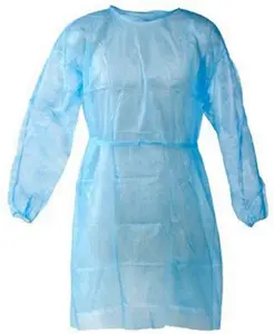 Epp pp cobertura de robes de isolamento jetables/combinação/coleção de robe de paciente sms pp não tecidos