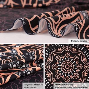 Tapiz Mandala Bohemio para Colgar en la Pared, Decoración Artística de Poliéster Estampado para Dormitorio y Sala de Estar - Product Image 5