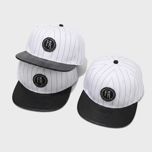 Cappello Snapback di Alta Qualità a 6 Pannelli con Patch Ricamata, Visiera Piatta Bicolore, Stile Hip Hop e <span class=keywords><strong>Basket</strong></span> - Product Image 4