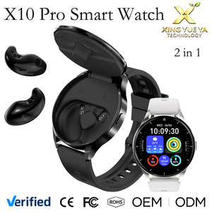 Nuevo Reloj Inteligente X10 Pro 2 en 1 con Auriculares para Dormir, Pantalla Táctil de 1.45 Pulgadas, Llamadas por BT, Frecuencia Cardíaca, FitCloudPro, IP67, Carga Magnética, 8-12 Días de Autonomía - Product Image 1