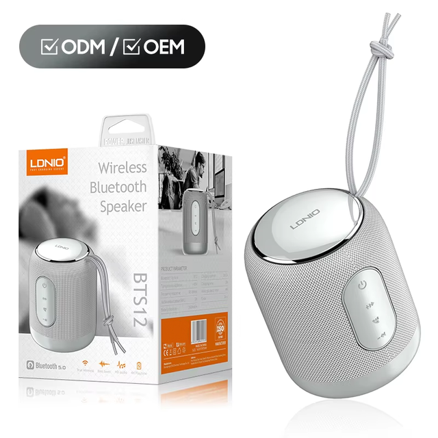 LDNIO BTS12 Top Selling Products Portable Mini Speaker BT Built-in Battery Waterproof Dustproof Desktop Speaker
