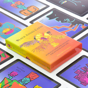 Allemand Européen Français Russe Différentes langues Impression de cartes de tarot personnalisées Tarot <span class=keywords><strong>oracle</strong></span> Impression de cartes personnalisée - Product Image 2