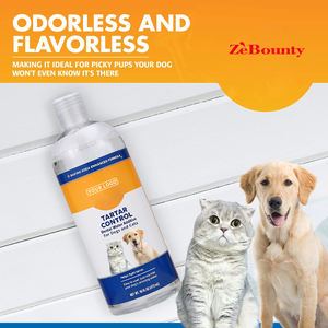 ZeBounty - Cuidado Dental Personalizado para Perros y Gatos, Agua 100% Natural para Eliminar el <span class=keywords><strong>Mal</strong></span> <span class=keywords><strong>Aliento</strong></span> y el Sarro Dental sin Necesidad de Cepillado, Venta al por Mayor - Product Image 2