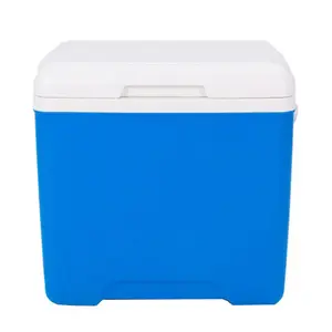 2023 13L Ice Box Camping Kühler Tragbare Camp Kühlbox Blue Food Outdoor Isolierte Kunststoff box Akzeptieren Sie kunden spezifisches Logo BN 8L