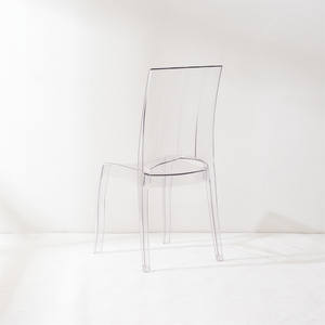 Sillas de Acrílico Transparentes Modernas de Resina para Eventos, Respaldo Alto, para <span class=keywords><strong>Alquiler</strong></span> en Hoteles, Venta al por Mayor - Product Image 3