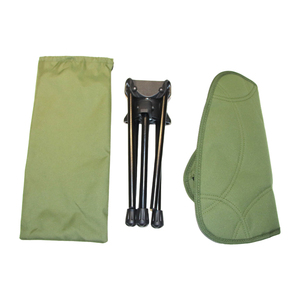Outdoor camping rotating three-legged <b>stool</b> aluminum alloy <b>folding</b> chair ultra-light portable fishing <b>stool</b> mountaineering campi - Product Image 6