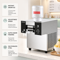 Machine à Neige Coréenne Automatique, Broyeur à Glace à Flocons, Petite Machine Bingsu à Vendre