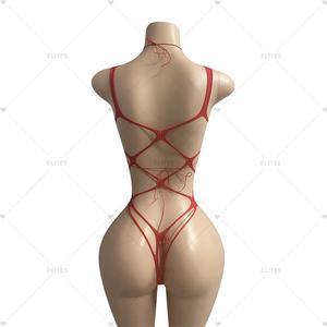 ELITES Short twerk taille haute porte-jarretelles personnalisé en gros Pole Dance - Product Image 5