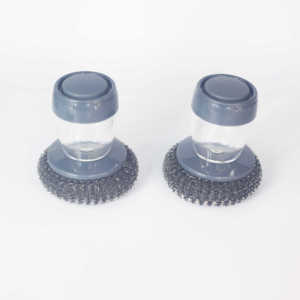 Dụng Cụ Rót Xà Phòng Lỏng 2 Trong 1 Bàn Chải Cọ Rửa Chén Bát Bằng Thép Không Gỉ Bàn Chải Làm Sạch Ép Xà Phòng Nhà Bếp - Product Image 3