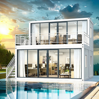 Xinheng Design & Customization : Maison mobile résidentielle de luxe 20/40 pieds, maison préfabriquée modulaire à assemblage rapide