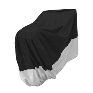 Funda para Motocicleta 190T, Impermeable, a Prueba de Polvo y Sol, para Motocicletas Eléctricas, Color Negro y Plateado - Product Image 4