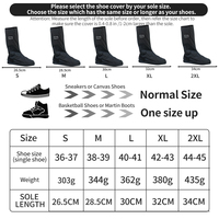 Nouveauté : couvre-chaussures imperméables pliables antidérapants pour le cyclisme en plein air en PVC
