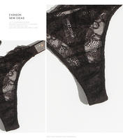Vente en gros d'usine : Culottes string en dentelle de haute qualité pour femmes, taille basse, sexy, lingerie féminine, six pièces par boîte