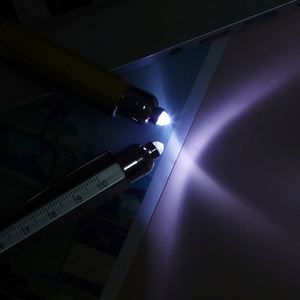 Bolígrafo Multiherramienta 9 en 1 con Logotipo Personalizado, Bolígrafo, Lápiz Táctil, LED, Abrebotellas, Nivel, Regla, para Regalos Promocionales - Product Image 2