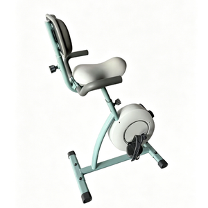 <span class=keywords><strong>Vélo</strong></span> d'exercice <span class=keywords><strong>stationnaire</strong></span> <span class=keywords><strong>compact</strong></span> à résistance magnétique avec dossier pour le fitness à domicile - Product Image 2