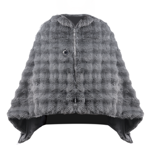 Poncho chauffant <span class=keywords><strong>électrique</strong></span> USB en gros, confortable et portable, avec 3 niveaux de chauffage réglables, contrôle tactile et protection contre la surchauffe, pour la maison - Product Image 1