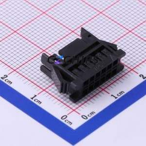 DF11-12DEP-2C Housing (Wire-to-Board / Wire-to-Wire) P=2mm Connector ( Jack Structure: 2x6P )( Pitch: 2mm )( Row Spacing: 2mm ) - Product Image 1