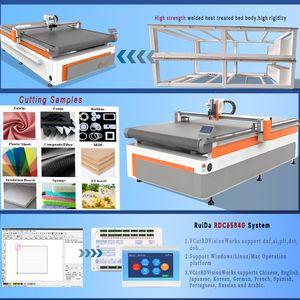 <span class=keywords><strong>Table</strong></span> de découpe à couteau vibrant pour l'habillement et le textile de maison - Product Image 4