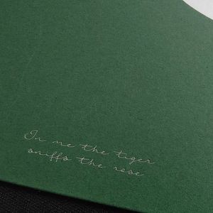 Enveloppes en papier personnalisées de luxe, écologiques, en coton, avec poche, convexes, gaufrées, pour invitation de mariage - Product Image 3