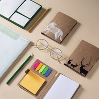 Blocs-notes personnalisés imprimés sur mesure, mini blocs-notes Kawaii en papier offset, notes autocollantes personnalisées 100x145mm, 50 feuilles, cadeaux de bureau, promotions