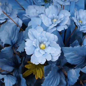 F2908ผ้าไหมประดิษฐ์ทำด้วยมือของ hizyu ดอกไม้แถวดอกไม้หน้าต่างแถวดอกไม้การจัดข้อเสนอพื้นดินเสร็จใหม่ยาวนาน3-5 - Product Image 4