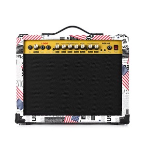 Amplificador de Guitarra Eléctrica de 40W con Drive, EQ de 3 Bandas, Delay, Reverb, Entrada de Micrófono, Conector para Auriculares, para Guitarra Eléctrica, Logotipo OEM - Product Image 5