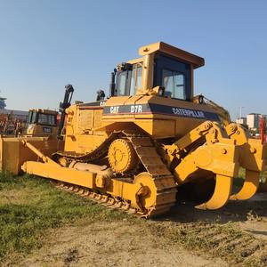 Tractor de Orugas Usado Caterpillar D5/D6/D7, Bulldozer D7R en Buen Estado con Motor Cummins, Bomba, Motor y Rodamientos, Económico - Product Image 2