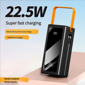 Vente en gros OEM Outdoor Camping Power Bank & Station de charge de phares 22.5W Grande capacité 60000 MAh <span class=keywords><strong>Compatible</strong></span> Live Streaming - Product Image 2