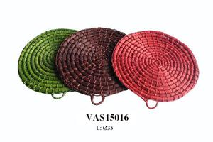 Việt tự nhiên dệt vòng thực phẩm phương Tây cho bàn ăn mây cỏ biển tre placemats - Product Image 4
